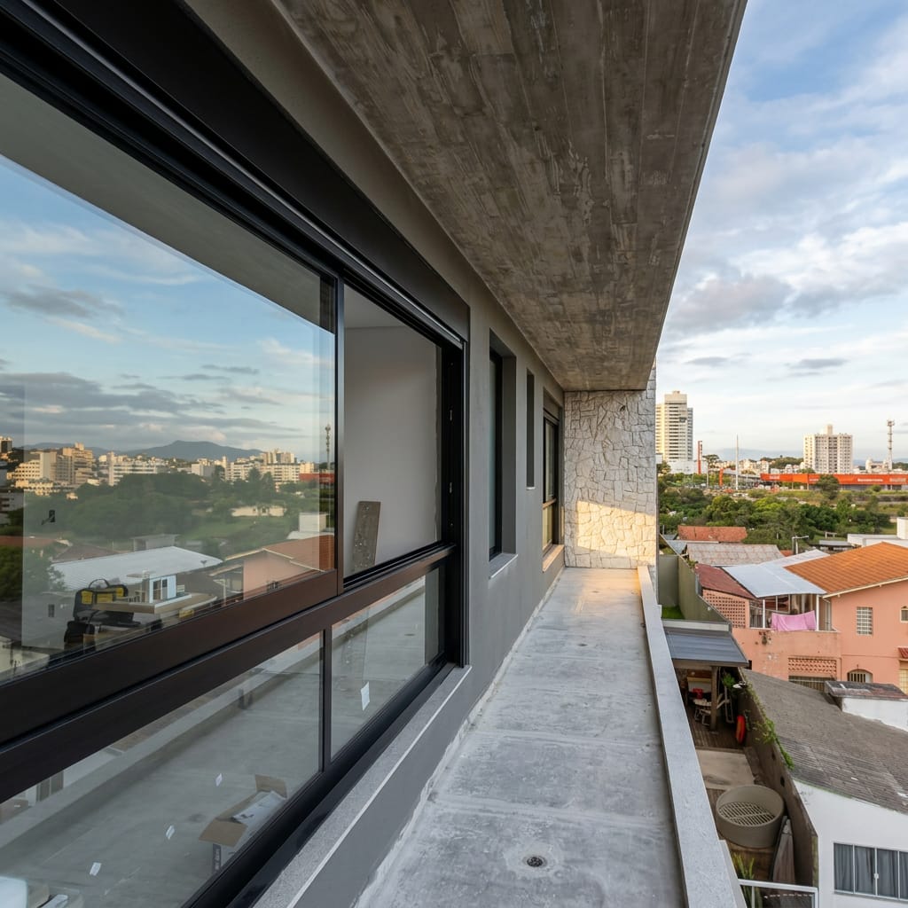 Vidro de alta transparência aplicado em arquitetura residencial